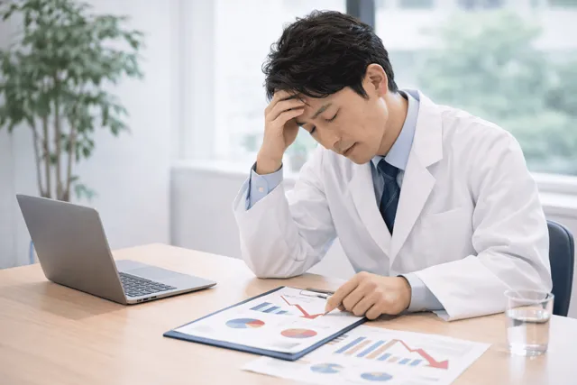 クリニックでの相談風景